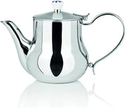 BEEM 06127 Samovar Odessa III, acero inoxidable, 3 litros, preparación tradicional de té, 2 resistencias, ahorro de energía, 53 x 34 x 25 cm, plateado
