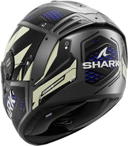 SHARK, Casco integral de moto SPARTAN RS STINGREY Gris/Blanco/Azul AAB, L