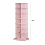 Zapatero giratorio Bellemave, torre de zapatos giratoria 360, capacidad para más de 28 pares de zapatos, rosa