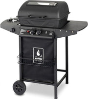 ACTIVA Halifax Lavastein - Parrilla de gas con piedras de lava y funda protectora | Quemador principal de 5,5 kW de regulación continua para una barbacoa perfecta