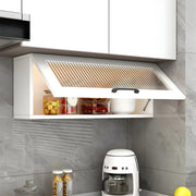 Alacenas de pared para cocina, de madera blanca
