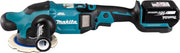 Pulidora excéntrica Makita DPO600TKX1, 1 batería más cargador en maletín de transporte, azul, 18 V / 5,0 Ah