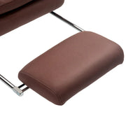 Vinsetto Silla de Oficina Reclinable con Masaje de Vibración y Calor de Microfibra