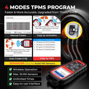 Autel MaxiTPMS TS508WF Outil Réapprentissage TPMS, 2025 Version WiFi du TS508, Amélioré du TS501 Pro TS408S TS601 Outil TPMS, Tous Capteurs Activez/Réapprenez/Réinitialiser, Programmer Autel MX-Sensor