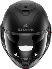 Shark, Casco de moto modular OXO Blank Negro Mate KMA