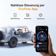 Aire acondicionado portátil ECOFLOW WAVE 3 con batería adicional de 1024 Wh, 8 horas de autonomía, 1800 W/6100 BTU de refrigeración, 2000 W/6800 BTU de calefacción, control por aplicación, aire acondicionado móvil para autocaravanas, SUV y camping