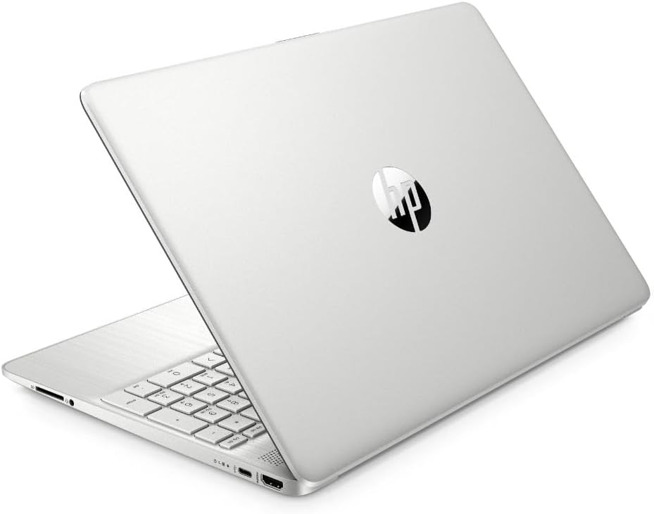 HP 15s-eq2002sf Ordenador portátil 15,6" FHD (AMD Ryzen 5 5500U, RAM 8 GB, SSD 256 GB, AMD Radeon Graphics, Windows 11), portátil plateado, teclado AZERTY