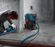 Aspirador en seco y húmedo Bosch Professional GAS 35 H AFC (potencia 230V, 1.200 vatios, depósito de 35 L, incl. manguera)