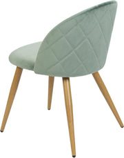 Juego de comedor con mesa y sillas, conjunto de comedor de 5 piezas, mesa de comedor redonda de 120 cm y 4 sillas de comedor de terciopelo, adecuado para cocinas, comedores y salas de estar