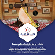 Aparato para Raclette Alpage® Signature Tradicional 6-10 personas – Rampa de calefacción ajustable – 230V – Louis Tellier – Para profesionales y familias