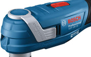 Multi-herramienta oscilante a batería Bosch Professional 18V System GOP 18V-34 (Vibration Control, incl. varias hojas de sierra, 1x placa lijadora, 5x hojas de lija, 5x accesorios, L-BOXX, sin batería/cargador)