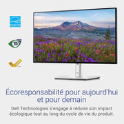 Dell U2424H UltraSharp 24" Full HD (1920x1080) Monitor PC, 120Hz, IPS, 5ms, 100% sRGB, 2X USB-C, 2X DisplayPort, HDMI, 3X USB, Garantía de 3 años, Plata