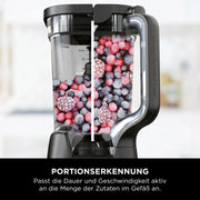 Ninja 2 en 1 Detect Mixer Pro, 1200W, Jarra, 2x vasos individuales, batidos, picar verduras, bebidas congeladas, TB301EU