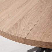 Juego de mesa de comedor y sillas, mesa de comedor redonda de 100 cm y 4 sillas modernas de lino, para comedor, cocina, sala de estar (oscuro + verde)