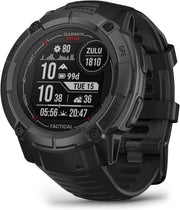 Instinct 2X, Solar – Tactical Edition - Reloj GPS robusto y conectado – Negro - Caja de 50 mm (Reacondicionado)