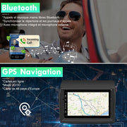 Autorradio Android 13 AWESAFE para Peugeot Boxer II/Citroën Jumper II/Fiat Ducato [2GB+64GB] con CarPlay inalámbrico/Android Auto, pantalla táctil de 7 pulgadas con Wi-Fi/GPS/FM/RDS/DSP, controles en el volante