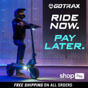 Patinete Eléctrico Todoterreno Gotrax GX3 2026 – Doble Motor Potente, Velocidad Máxima 64 km/h, Neumáticos Todoterreno
