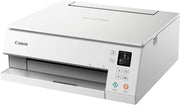 Impresora multifunción de inyección de tinta a color Canon PIXMA TS6350a DIN A4 (impresora fotográfica, escáner, copiadora, OLED, 4.800x1.200 ppp, USB, WLAN, 5 tintas independientes, impresión a doble cara, 2 bandejas de papel), negro