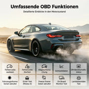 Dispositivo de diagnóstico OBD2 universal Topdon ArtiDiag600 Pro con 9 funciones de servicio