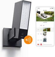 Cámara de vigilancia Netatmo con sirena - Negro - NOC-S-FR