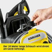 Limpiadora de alta presión Kärcher K 7 Premium Power Home, presión: 180 bares, caudal: 600 l/h, rendimiento de superficie: 60 m²/h, potencia: 3000 W, enrollador de mangueras, con pistola, boquilla turbo, lanza pulverizadora