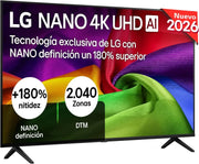 LG 65UA73006LA - TV 65", UHD 4K, WebOS 25, IA definitiva, HDR10 Pro, Superescalado, Dolby Digital Plus, Google Assistant, Negro