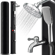 Ducha solar Sonnewelt de 60 L para jardín, incluye funda protectora y teleducha
