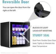 Mini refrigerador para bebidas Antarctic Star con capacidad para 60 latas