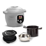 Moulinex Cookeo+ YY5355 Smart Olla Multicocina a Presión Extra Crisp con 1600 W Gris