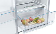 Bosch KSV36VLDP, Serie 4, Frigorífico de 1 puerta, Libre instalación, 186 x 60 cm, 346 L, Inox