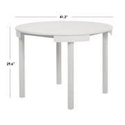 Juego de comedor redondo compacto de 5 piezas Harrisburg Tobey