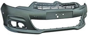 Parachoques delantero para pintar con orificios para sensores, compatible con Citroën C4 2 2010-2018