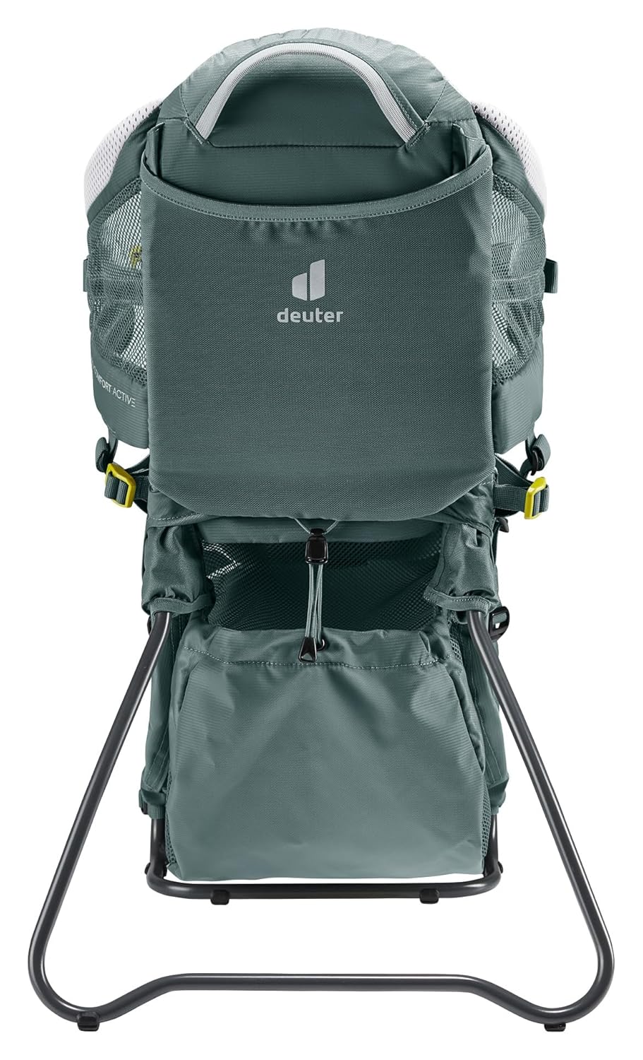 Mochila portabebés ligera deuter Kid Comfort Active, 12 L, azul verdoso