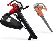 Aspirador/soplador de hojas a batería Einhell GE-CL 36/230 Li E-Solo Power X-Change (iones de litio, 18 voltios, función de aspiración/soplado, interruptor turbo, incluye tubo de aspiración + tubo de soplado, sin batería ni cargador)