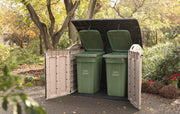 KETER Cobertizo Horizontal para Cubos de Basura SIO Ultra - 2000 litros