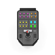 Logitech G Saitek Farm Sim Controller, paquete para Farming Simulator que consta de volante, consola de control, pedales de acelerador y freno, rango de giro de 900°, más de 38 botones, conexión USB, PC/Mac - Negro