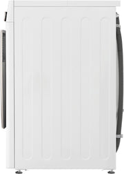 LG F4WV7080, Clase A, lavadora de carga frontal 8 kg, 1400 rpm, AI Direct Drive, Wi-Fi, limpieza profunda con vapor, gran capacidad, TRIPLE A, puerta exterior de cristal templado, 62 x 60 x 85 cm, blanco