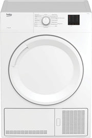 Secadora de condensación Beko DC 7130 N b100, 7 kg, medición electrónica de humedad, protección antiarrugas automática, tambor delicado AquaWave, 15 programas, programa exprés