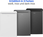Refrigerador Bomann® sin compartimento congelador | Clase energética C | 85 cm | 5 años de garantía en el compresor | Frigorífico pequeño | 0-8 °C | silencioso 35 dB | 3 estantes | Refrigerador estándar 126 L | VS 7258 blanco