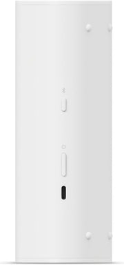 Sonos Roam 2 | Altavoz más ligero, portátil y resistente al agua con Bluetooth, Wi-Fi, al menos 10 horas de autonomía y control por voz para interiores y exteriores - Blanco