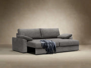 Sofá cama con brazos acolchados Vilander