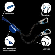 Set de ferrata Salewa Attac Evo Toxo 3.0, equipo de seguridad, montañismo, alpinismo, escalada