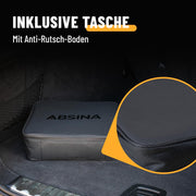 Wallbox móvil ABSINA de 11 kW con potencia de carga ajustable: cable de carga tipo 2 para coche eléctrico, 16 A, trifásico, IP67, con cable de 6,6 m; cargador de 11 kW para i3, e-Up, ID.3, Zoe, fortwo, Kona y muchos más