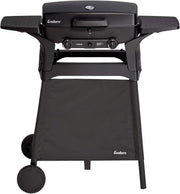 EndersGasgrill Urban II Pro, parrilla de mesa, función de asado, cocción y horneado, 2 quemadores de acero inoxidable, con termómetro para parrilla, parrilla para balcón y camping, carcasa de aluminio fundido, rejilla de hierro fundido, #2062
