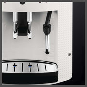 Cafetera espresso superautomática Krups Arabica Picto, boquilla de espuma de leche, función de 2 tazas, mando giratorio, limpieza fácil, cafetera, negra, EA810870
