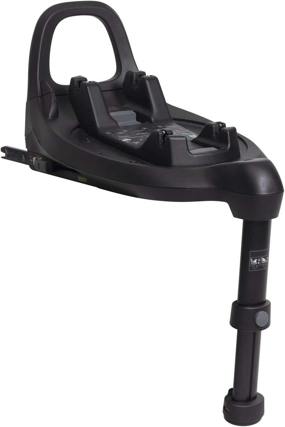 Base Chicco 360° i-Size, base para sillas de coche Kory i-Size y Bi-Seat i-Size, con rotación de 360°, normativa i-Size, con conectores Isofix y pata de apoyo, 0 meses+, negro