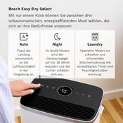 Bosch Dry 4000, Deshumidificador, Para estancias de hasta 33 m²