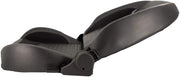 Asiento tipo baquet AutoStyle 'Classic II' - Piel sintética negra + ante + costuras grises - Respaldo ajustable a la izquierda - incl. guías