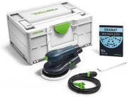 Lijadora excéntrica Festool ETS EC 150/5 EQ-Plus (con plato lijador Ø 150 mm MULTI-JETSTREAM 2 (blando W-HT), llave Allen, en Systainer)