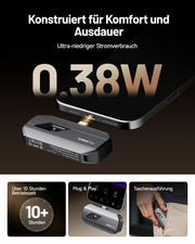 Cámara termográfica TC002C Duo 512 x 384 25 Hz 40 mK USB-C para Android iOS con cámara infrarroja